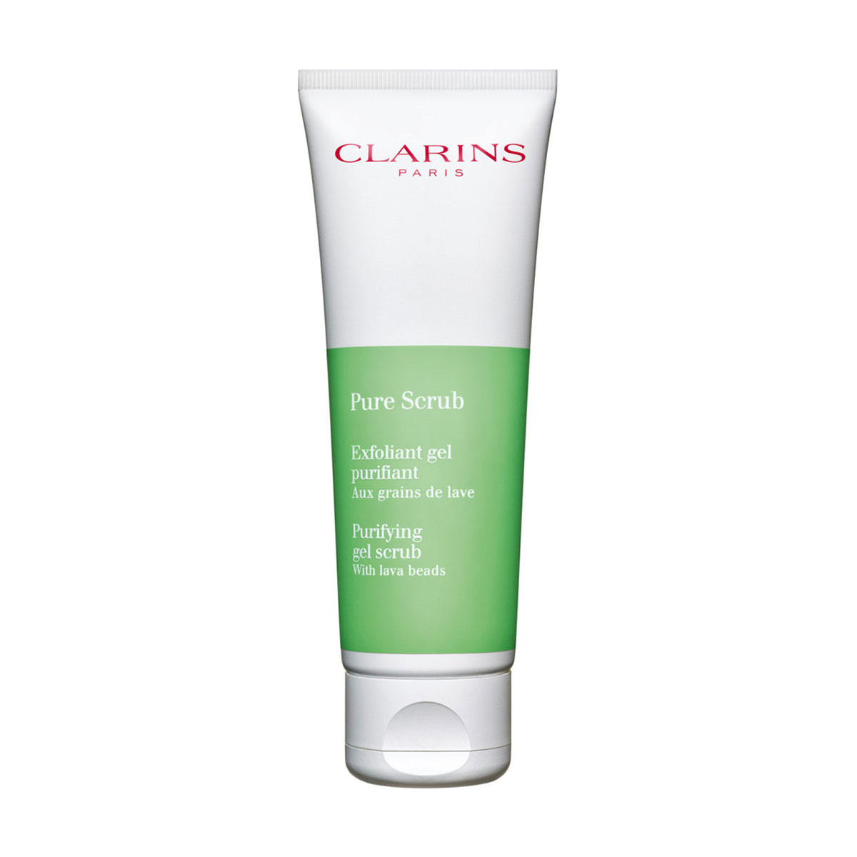 Очищувальний гель-скраб для обличчя Clarins Pure Scrub Whith Lava Beads, 50 мл